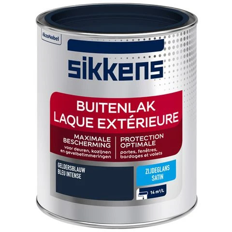 Sikkens Buitenlak zijdeglans gelders blauw 750ml