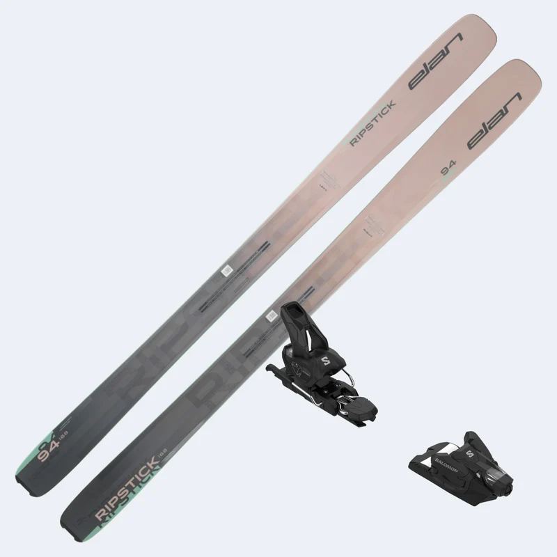 2026 Elan Ripstick 94 Women's Skis with Salomon Strive 12 Bindings