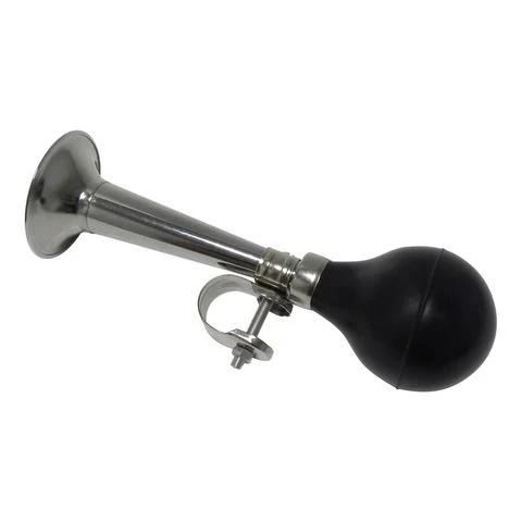 Dresco fietshoorn zilver