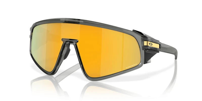Latch Panel Gafas de Sol Oakley Gris Smoke Lente Prizm 24K