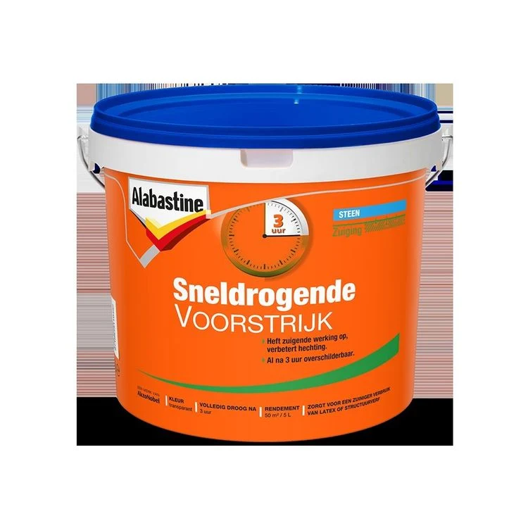 Alabastine Voorstrijk sneldrogend mat transparant 5l
