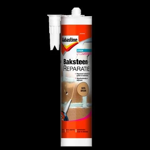 Alabastine baksteenreparatie geel 310ml