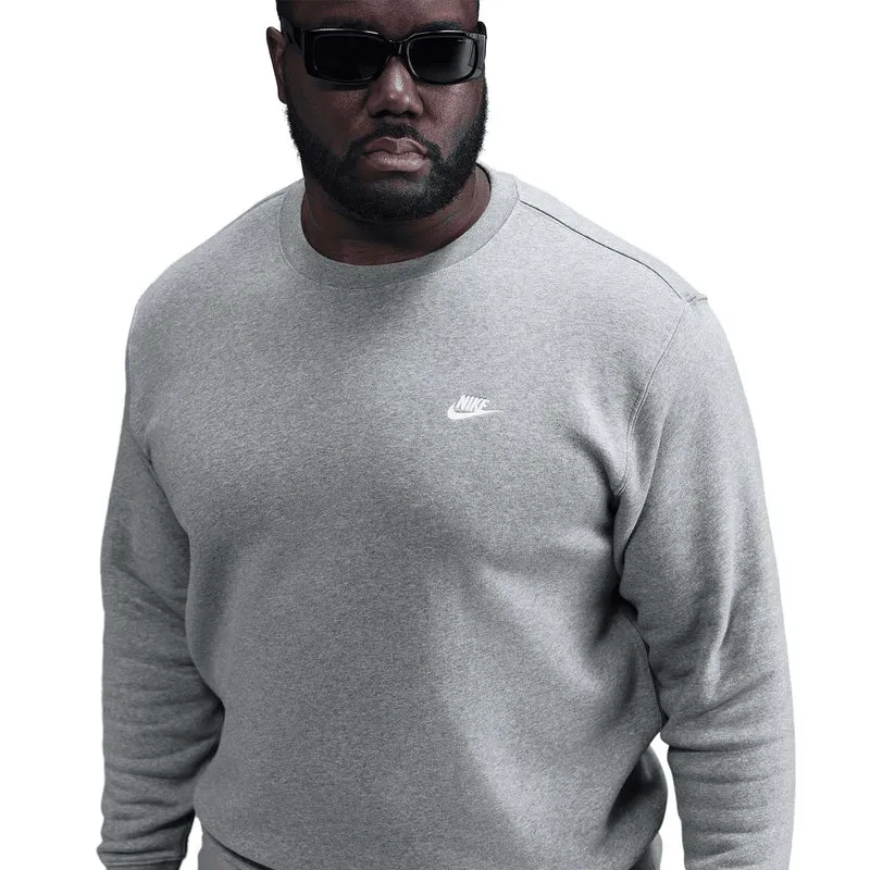 club fleece crew trui