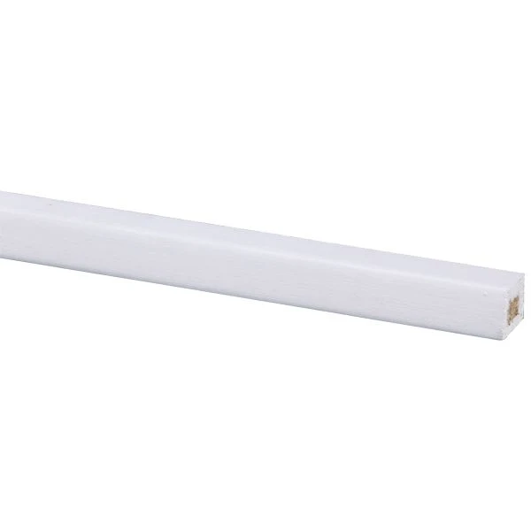 Glaslat hardhout 17x15mm 2,7m