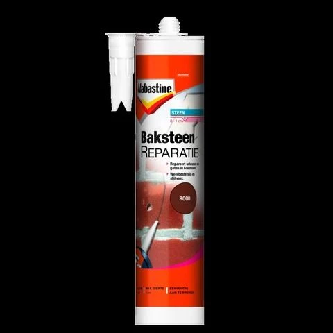 Alabastine baksteenreparatie rood 310ml