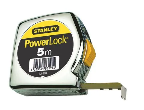 Stanley PowerLock rolbandmaat 5mx19mm