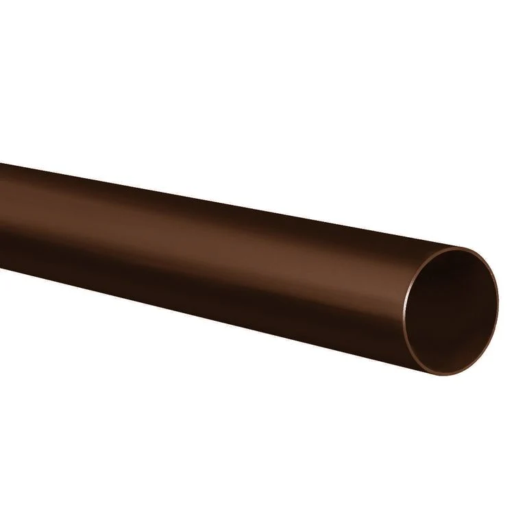 PVC buis HWA bruin 60x1,5mmx200cm