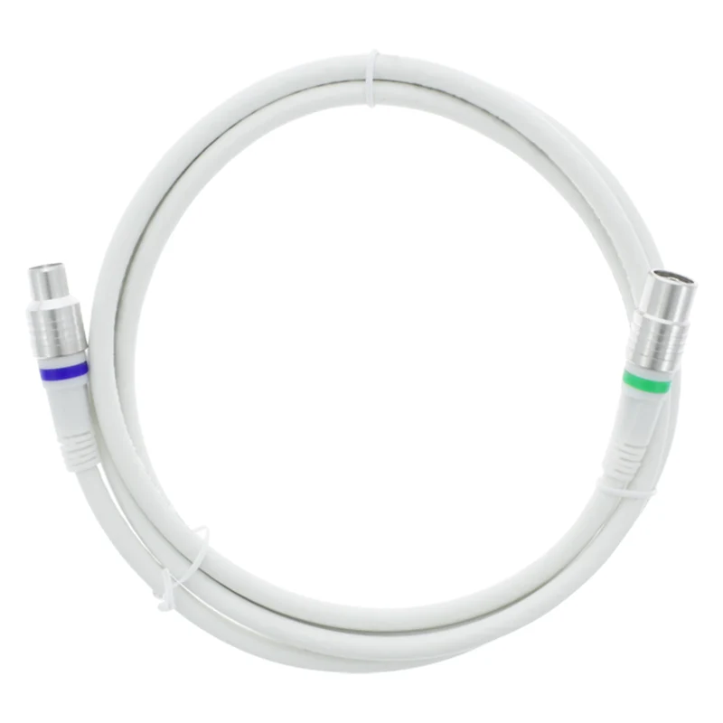 Q-Link coaxkabelrecht wit 1,5m