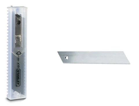Stanley mes staal 85mm 10 stuks