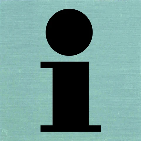 Pickup pictogram informatie aluminium 80x80mm
