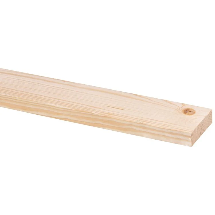 Vurenhout lat ruw 7,3x2,2cm 210cm