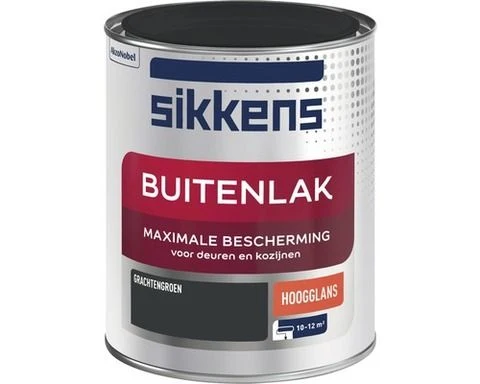 Sikkens Buitenlak hoogglans grachtgroen 750ml