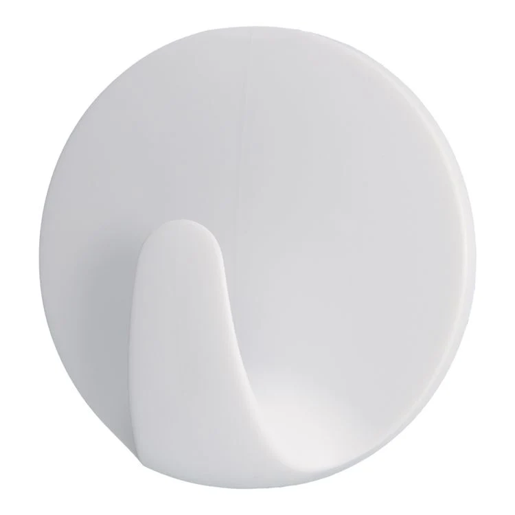 Tesa Powerstrips haak small rond kunststof dubbel wit 3st
