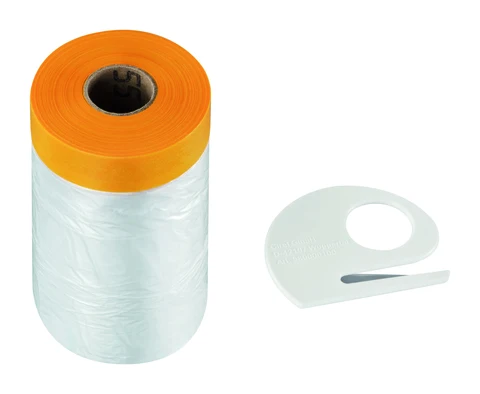 Color Expert afdekfolie transparant, goud 55cmx25m