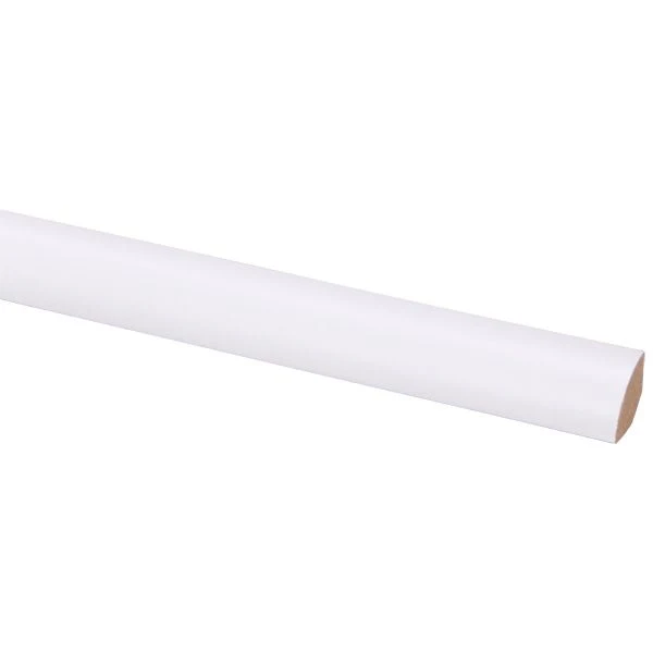 Afwerkprofiel MDF wit 1,6x1,6 2,6m