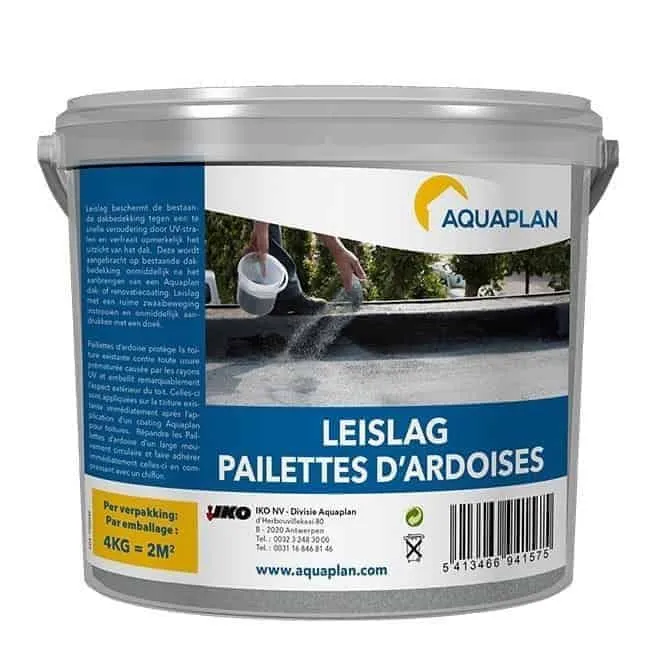 Aquaplan leislag grijsgroen 4kg