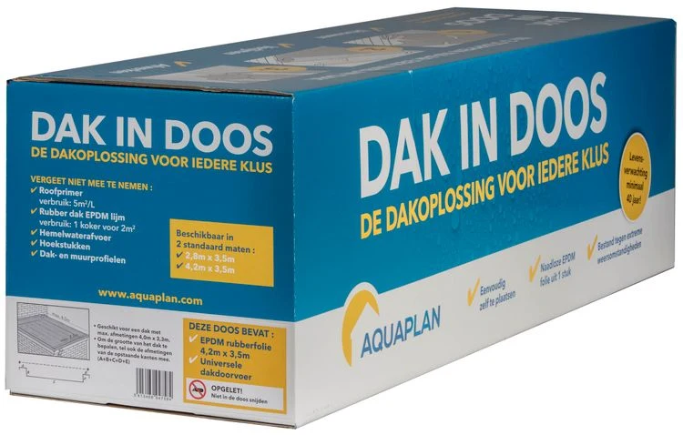 Aquaplan dak in doos 420x350cm