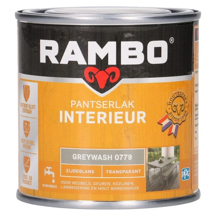 Rambo Pantserlak zijdeglans interieur 779 250ml