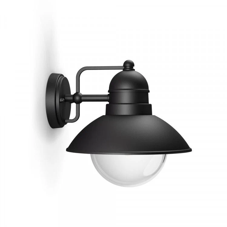 Philips myGarden LED buiten wandlamp Hoverfly zwart aluminium