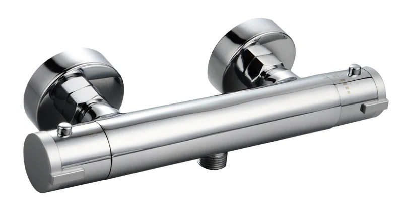 Schutte London thermostaatkraan douche chroom 15cm