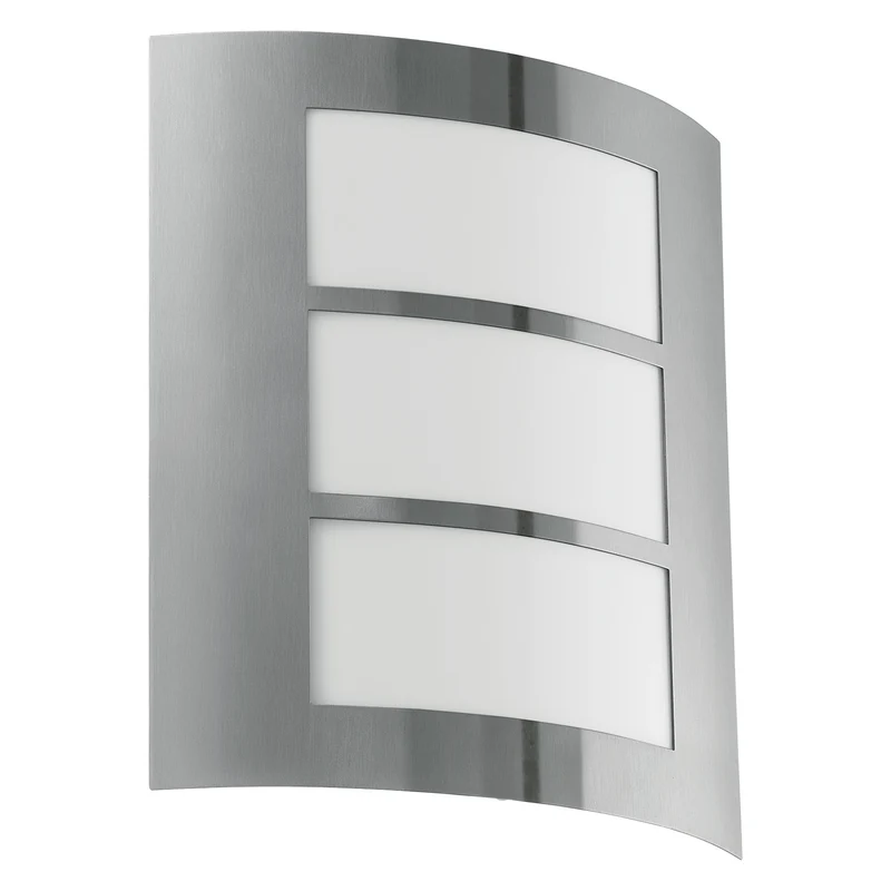 Eglo buitenlamp City RVS
