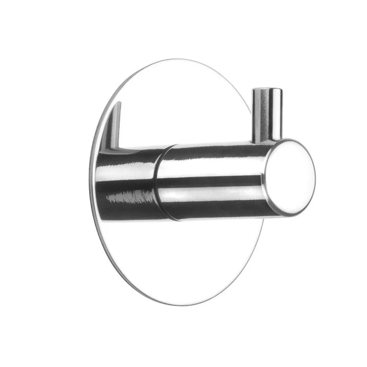 Tiger Hooks haak chroom enkel RVS rond