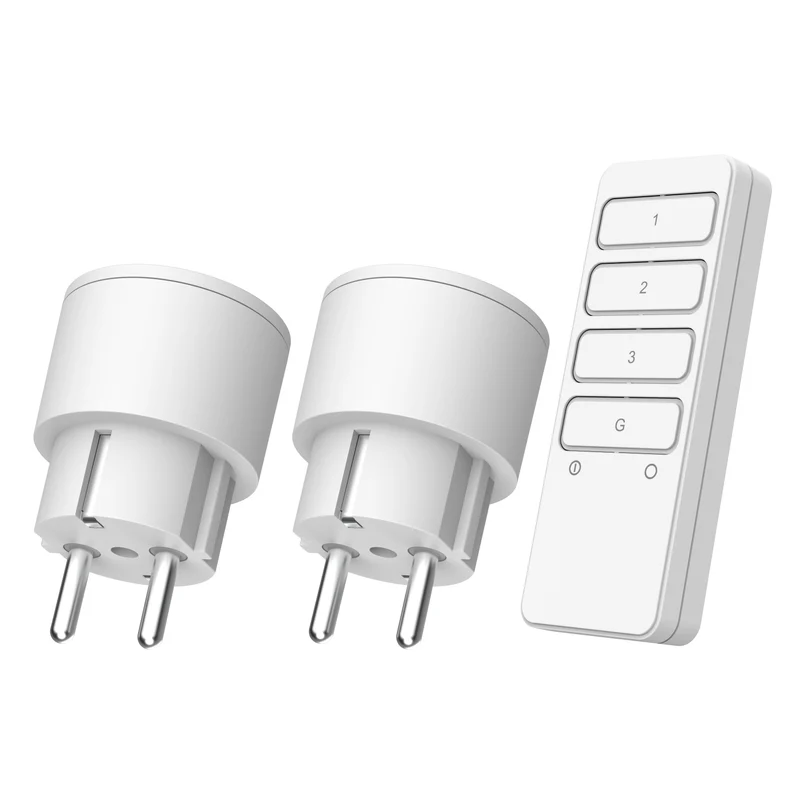 Klik Aan Klik Uit APC2-2300RN wand stekkerschakelaar 70381 wit