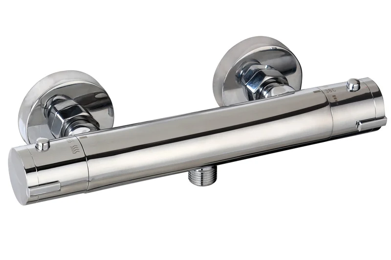Schutte London thermostaatkraan douche chroom 12cm