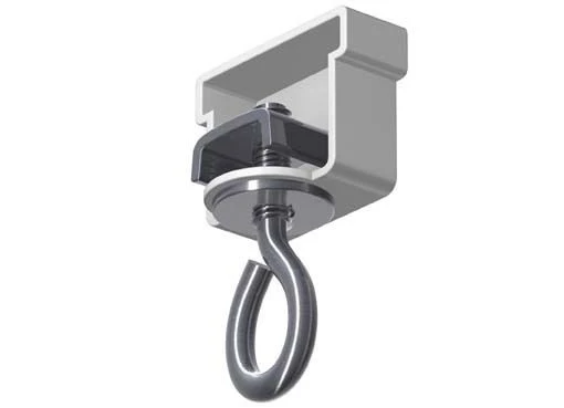 Anchor U-de-luxe eindstop met kap u-rail wit 2 stuks