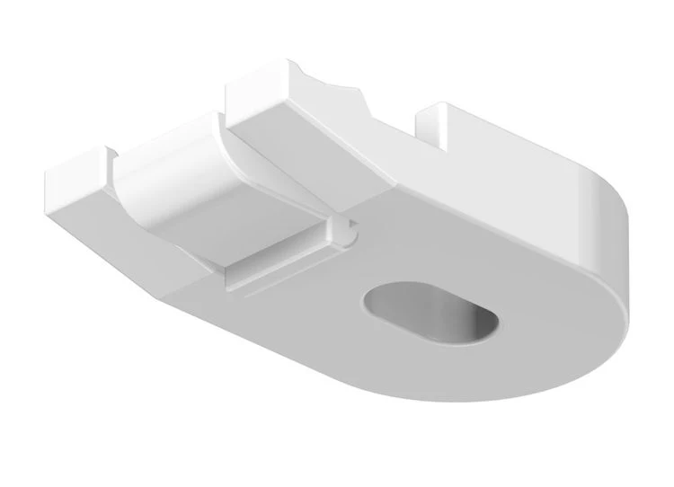 Anchor plafondsteun soft rail wit 5 stuks