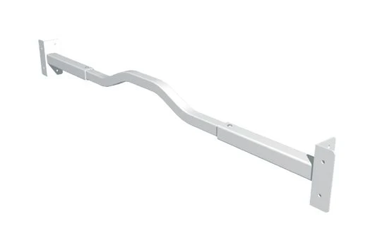 Secu Combi barrierestang zuiver wit 68-87cm