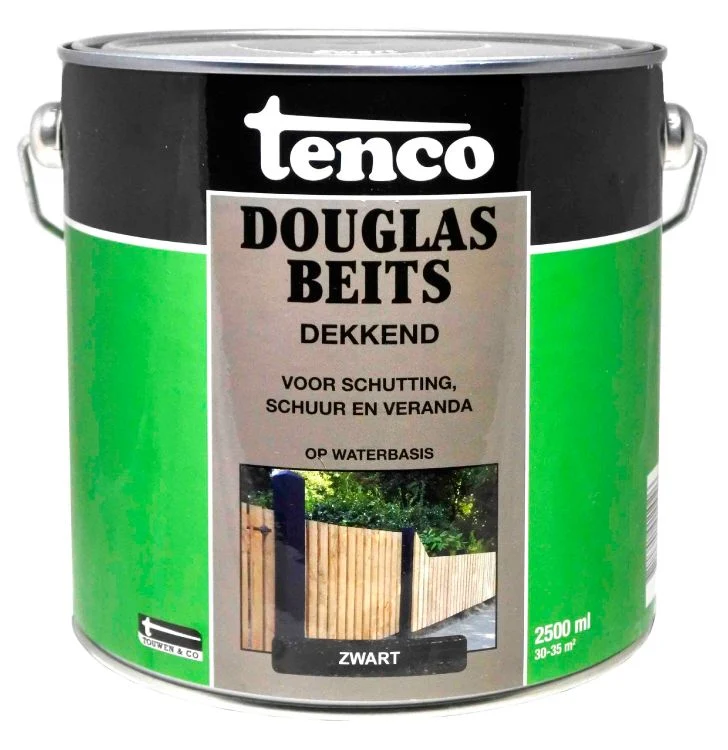 Tenco Douglas beits zwart 2,5L