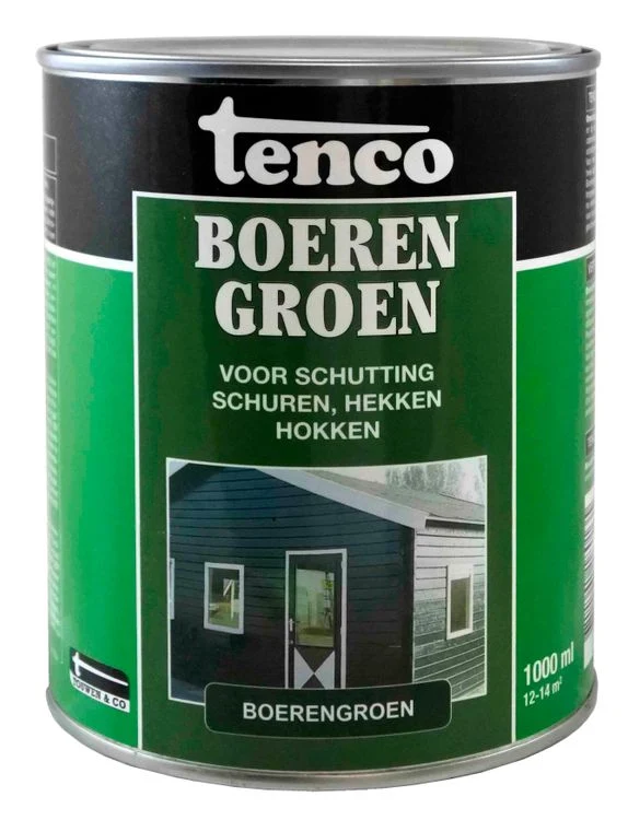 Tenco beits mat boeren groen 1L
