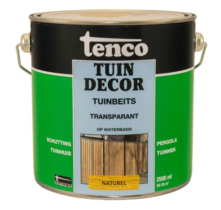 Tenco Tuindecor tuinbeits zijdemat naturel 2,5L