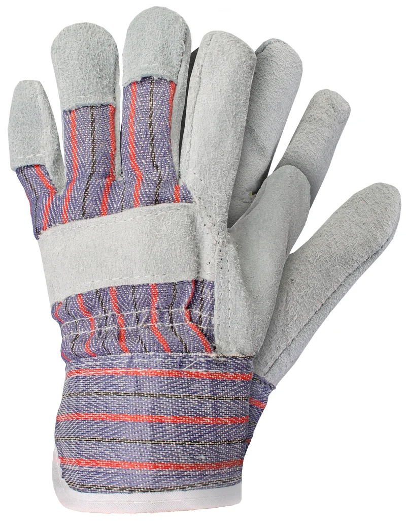 Talen werkhandschoen grijs, blauw XL
