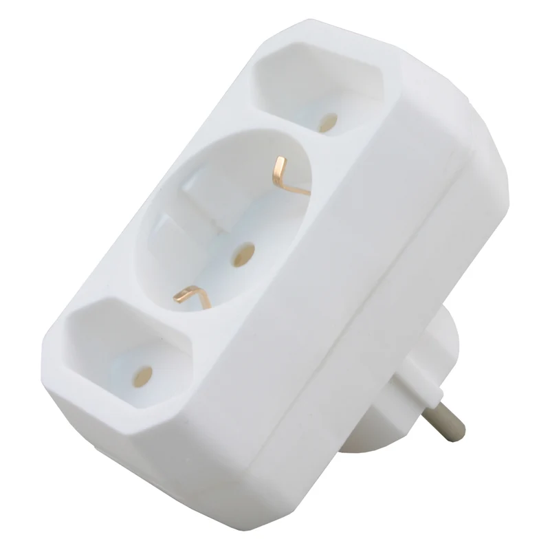 Q-Link verloopstekker 3-voudig wit