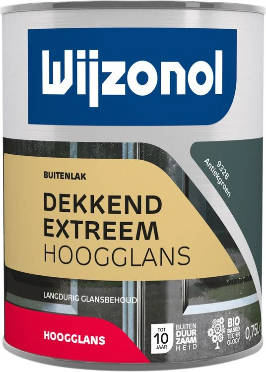 Wijzonol Extreem lak hoogglans 9328 antiekgroen 750ml