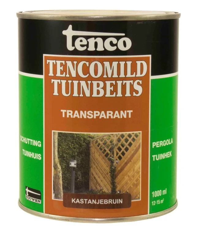 Tenco Tencomild tuinbeits zijdemat kastanjebruin 1L