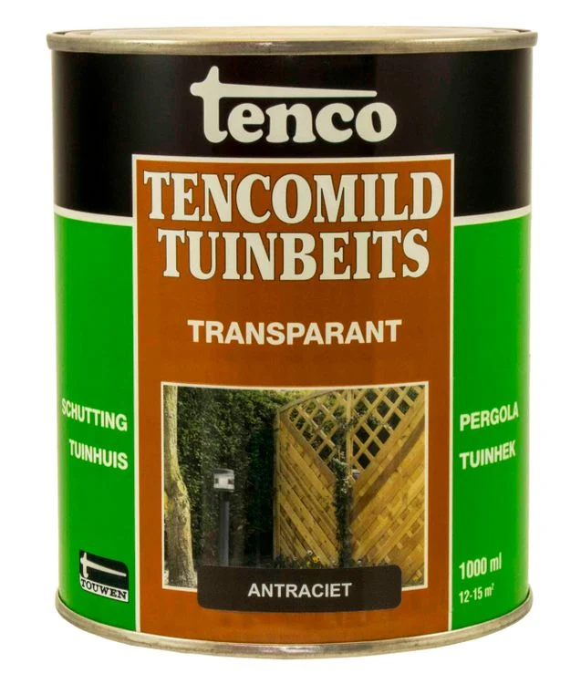 Tenco Tencomild tuinbeits zijdemat antraciet 1L