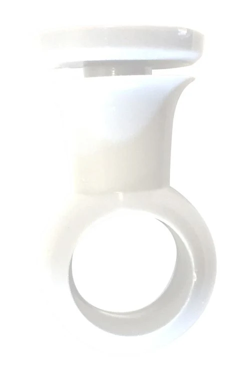 Anchor roedesteun middensteun wit 13mm 2 stuks