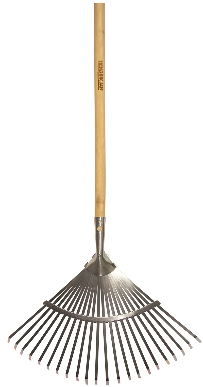 Hendrik Jan bladhark 44cm met steel 150cm