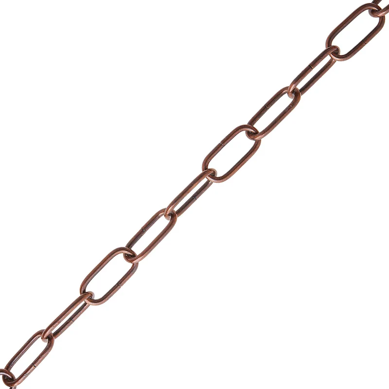 Deltafix sierketting 3mm gebronsd metaal per meter