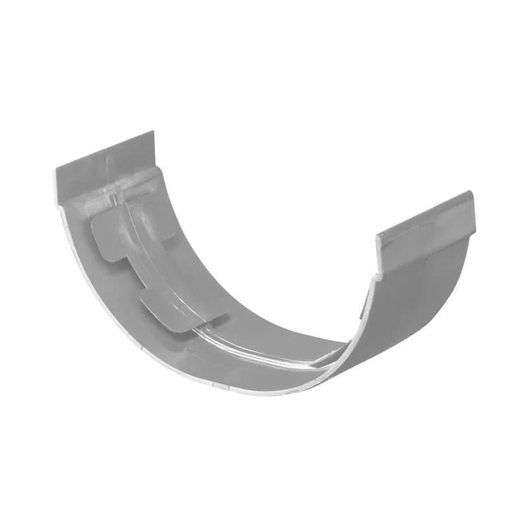 Martens mastgoot verbindingsstuk grijs PVC 100mm