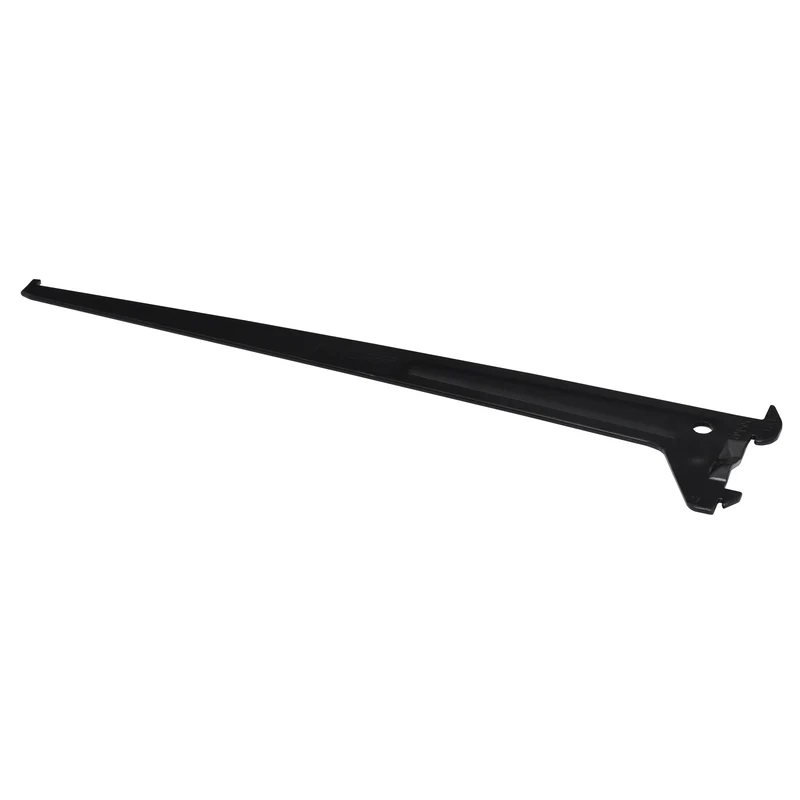 Duraline wandrailbeugel enkel staal zwart 25cm