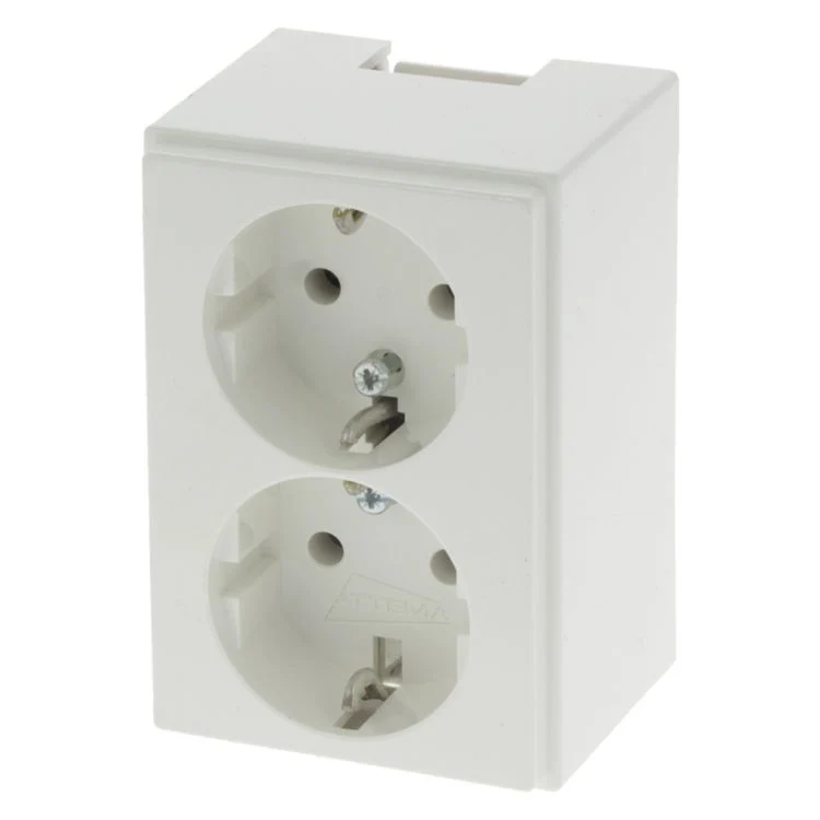 Attema P25 contactdoos polarwit