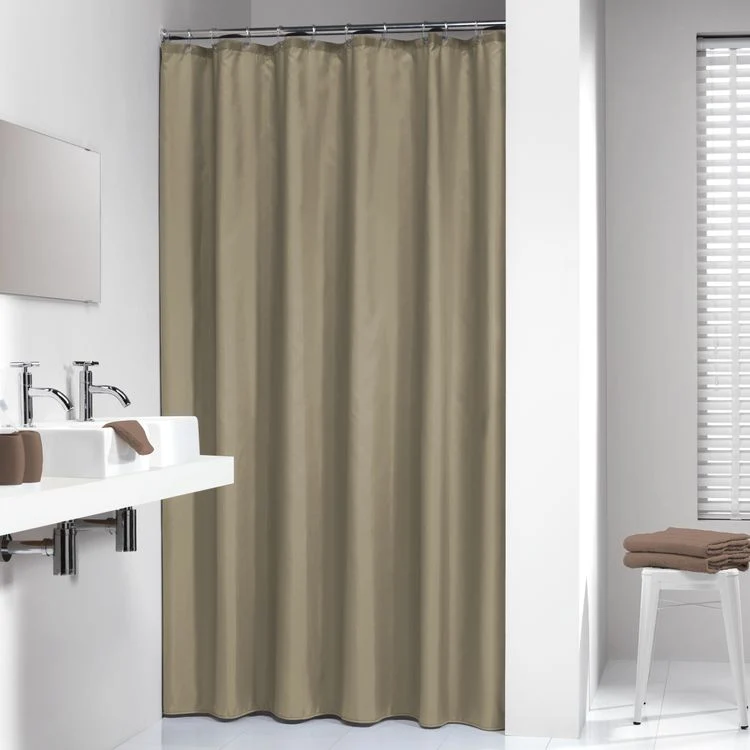 Sealskin douchegordijn Madeira effen zand 180x200cm