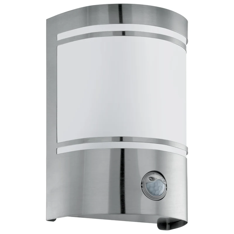 Eglo Cerno 2 LED buiten wandlamp RVS