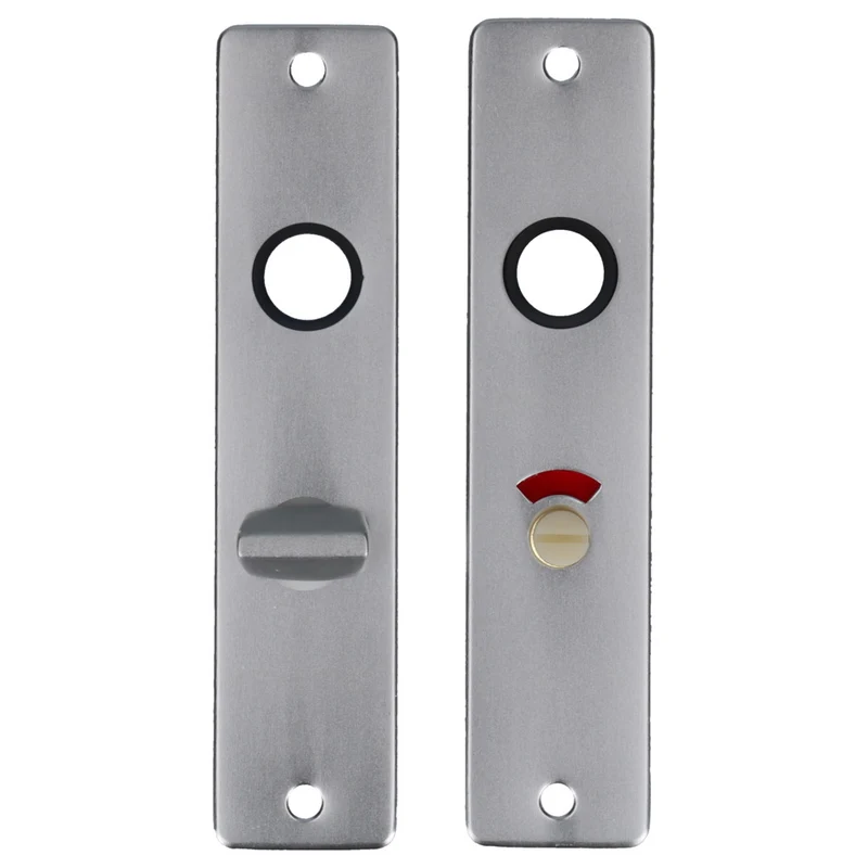 S2 BBW180/41H binnendeurschild WC5/57 sleutelgat naturel aluminium