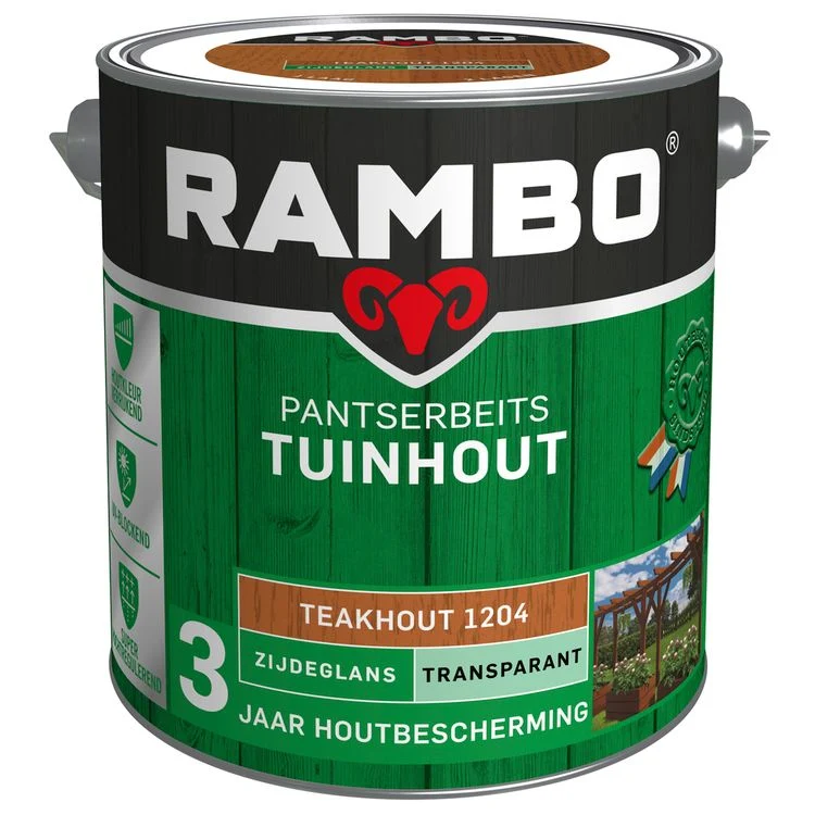Rambo pantserbeits tuinhout