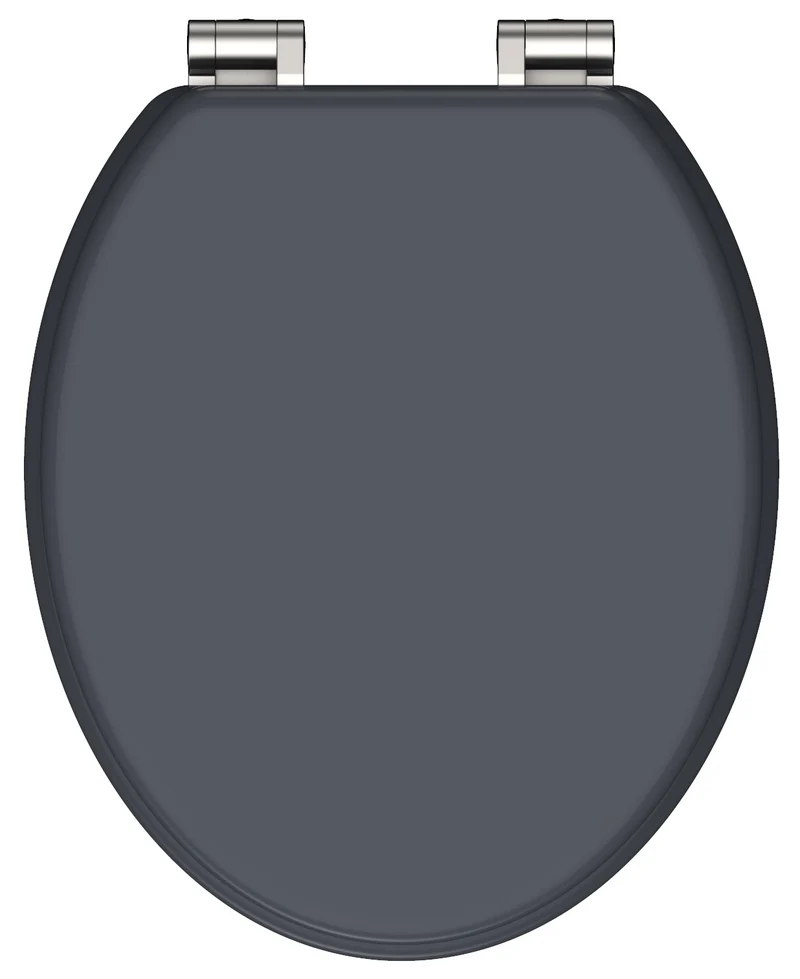 Schutte 80104 WC-bril hout spirit antraciet met softclose